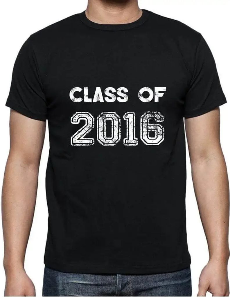 Herren Grafik T-Shirt Klasse von 2016 – Class Of 2016 – Geschenk 8. Geburtstag Jahrestag 8 Jahre Jubiläum 8 Jährige Mann Jahrgang 2016 Kurzar...