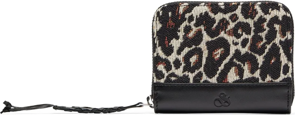 Porte-carte de Crédit en Jacquard Motif Léopard par Scotch & Soda