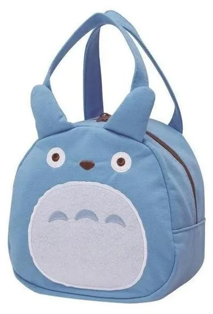 Sac à Déjeuner Isotherme Totoro Skater KNBD1 en Tissu Doux et Maille