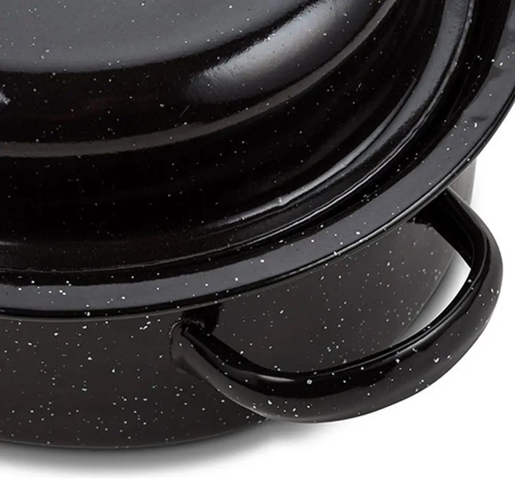NAVA Owalny rondel emaliowany z pokrywką - 3l Zdjęcie produktu 12
