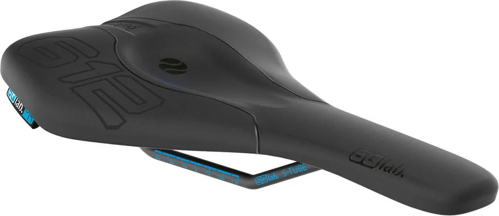 Selle de vélo de route ergonomique SQLAB 612 Ergowave noir 15cm