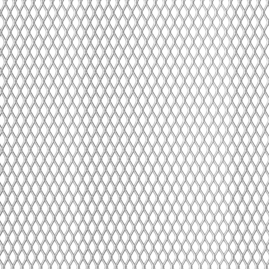 Alberts Streckmetallblech | Stahl | 120 x 1000 x 2,8 mm | 2er Set