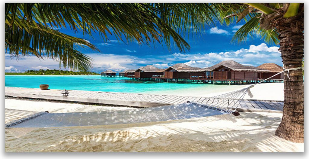 Glasbilder 120x60 Wandbild Druck auf Glas Meer Strand Landschaft