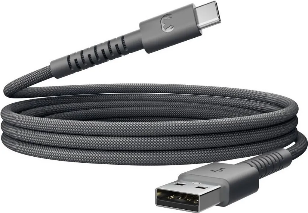 Fresh 'n Rebel 00231893 FlexWave Câble USB-C 2m Storm Grey robuste