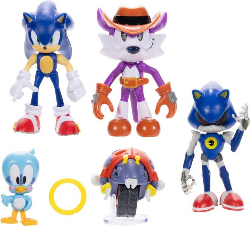 Sonic - The Hedgehog Minifiguren Wave 18 6 cm Sortiment (8)