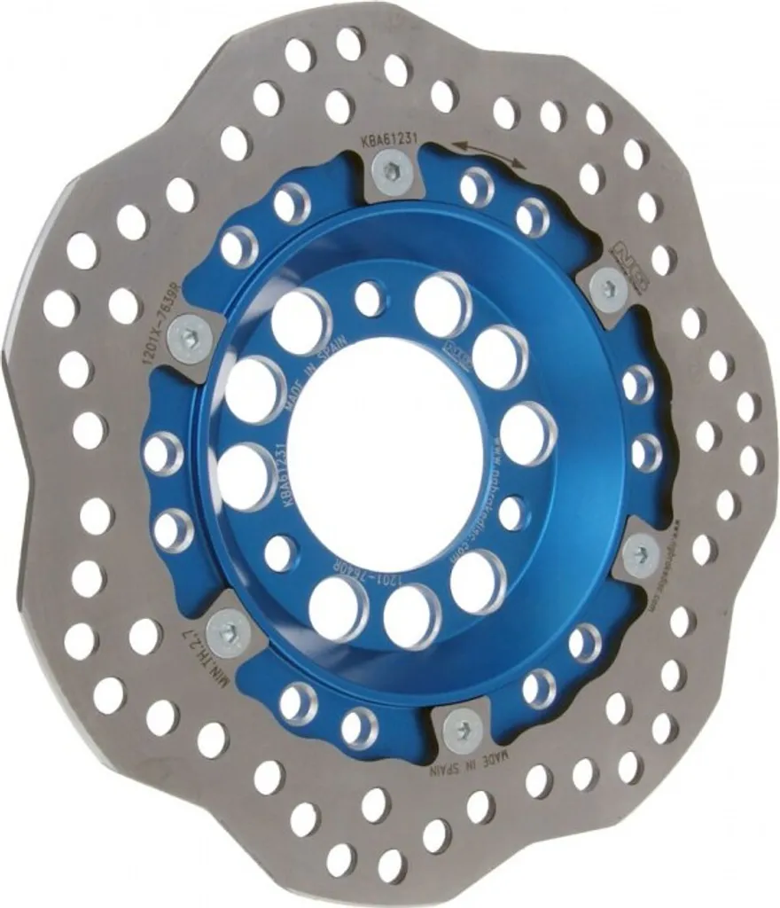 Disque de frein Wavy NG 1201X 220x58x4mm pour Peugeot Sum Up Daelim