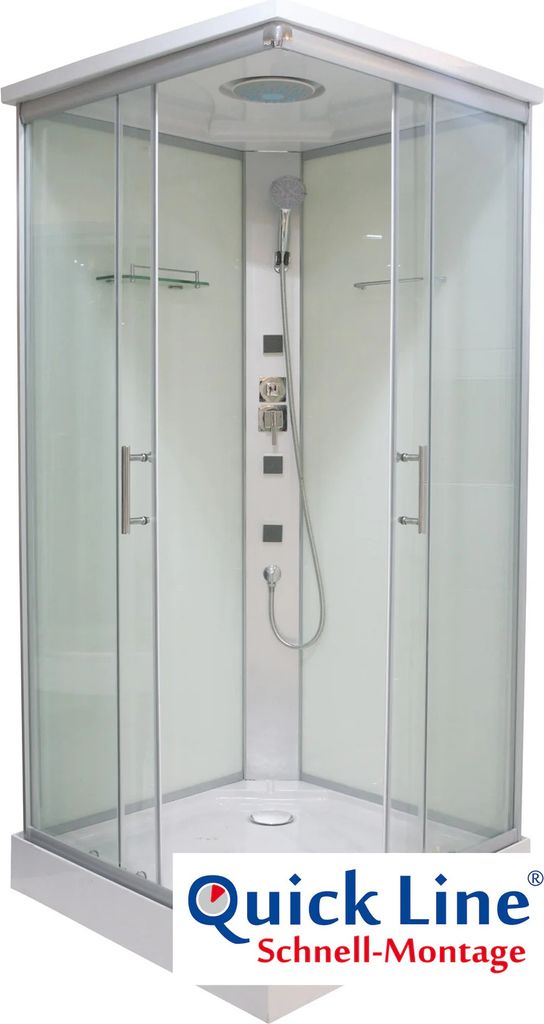 Komplettduschkabine TWIST 1 - 80 x 80 x 215 cm - Mit Produktbild