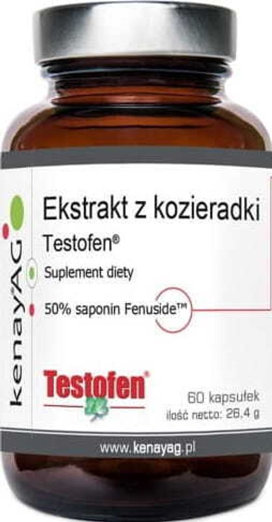 Kenay Bockshornklee-Extrakt Testofen 600mg 60 Kapseln