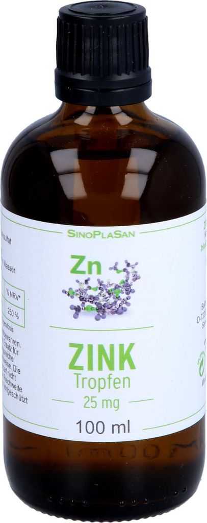 Gocce di zinco 25 mg, 100 ml TEI Immagine del prodotto 