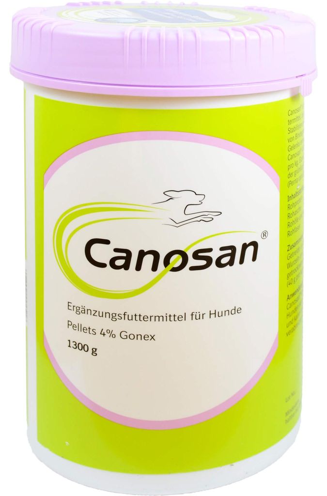 Canosan für Hunde Pellets mit Gonex, 1300 g Konzentrat Produktbild 