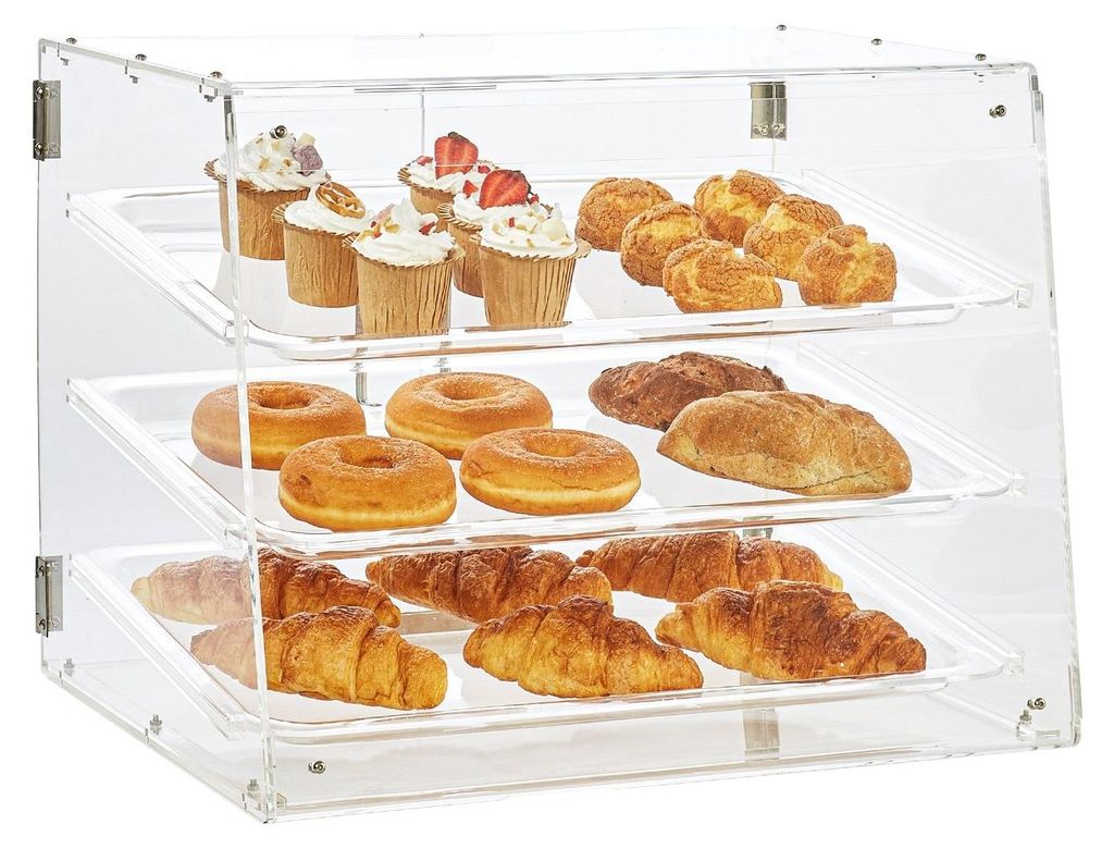 Vitrina de 3 niveles para pastelería VEVOR, vitrina Imagen del producto 