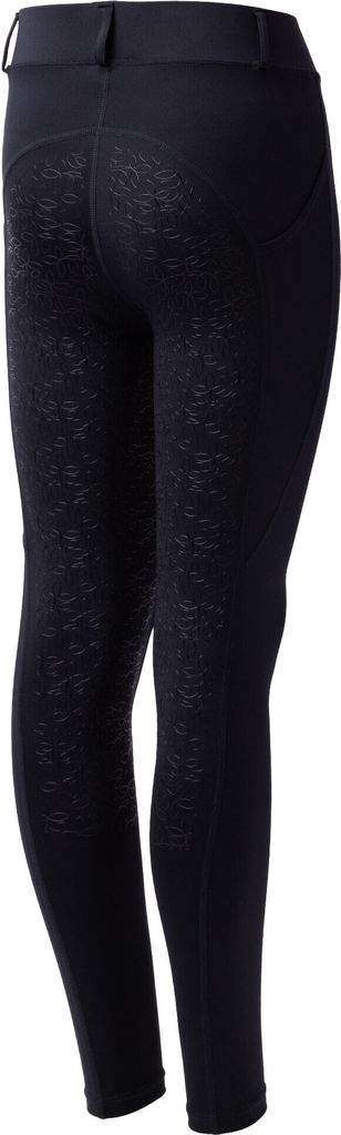 Horze Dea Kinder Vollbesatzreitleggings , Blau, 146-152