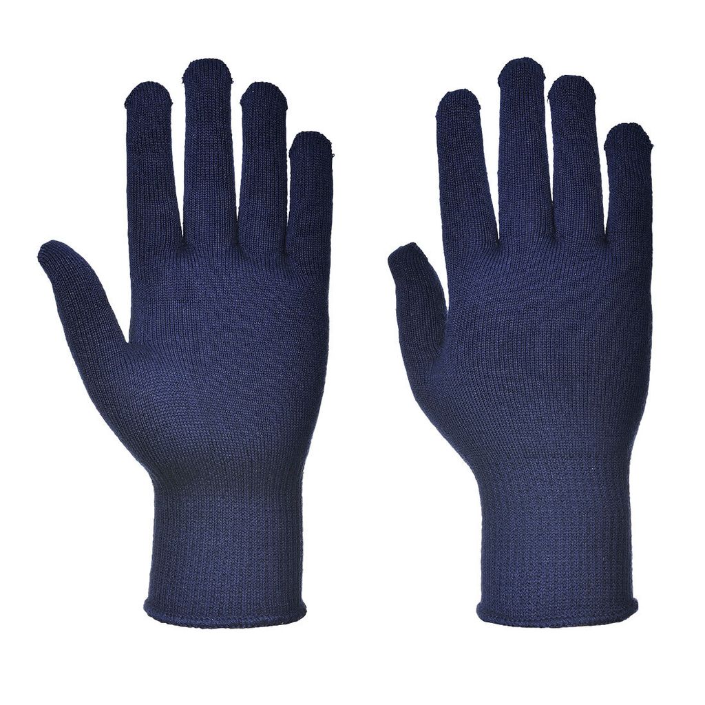Portwest A115 Thermal Thermo-Strick Handschuh Navy Gr. S