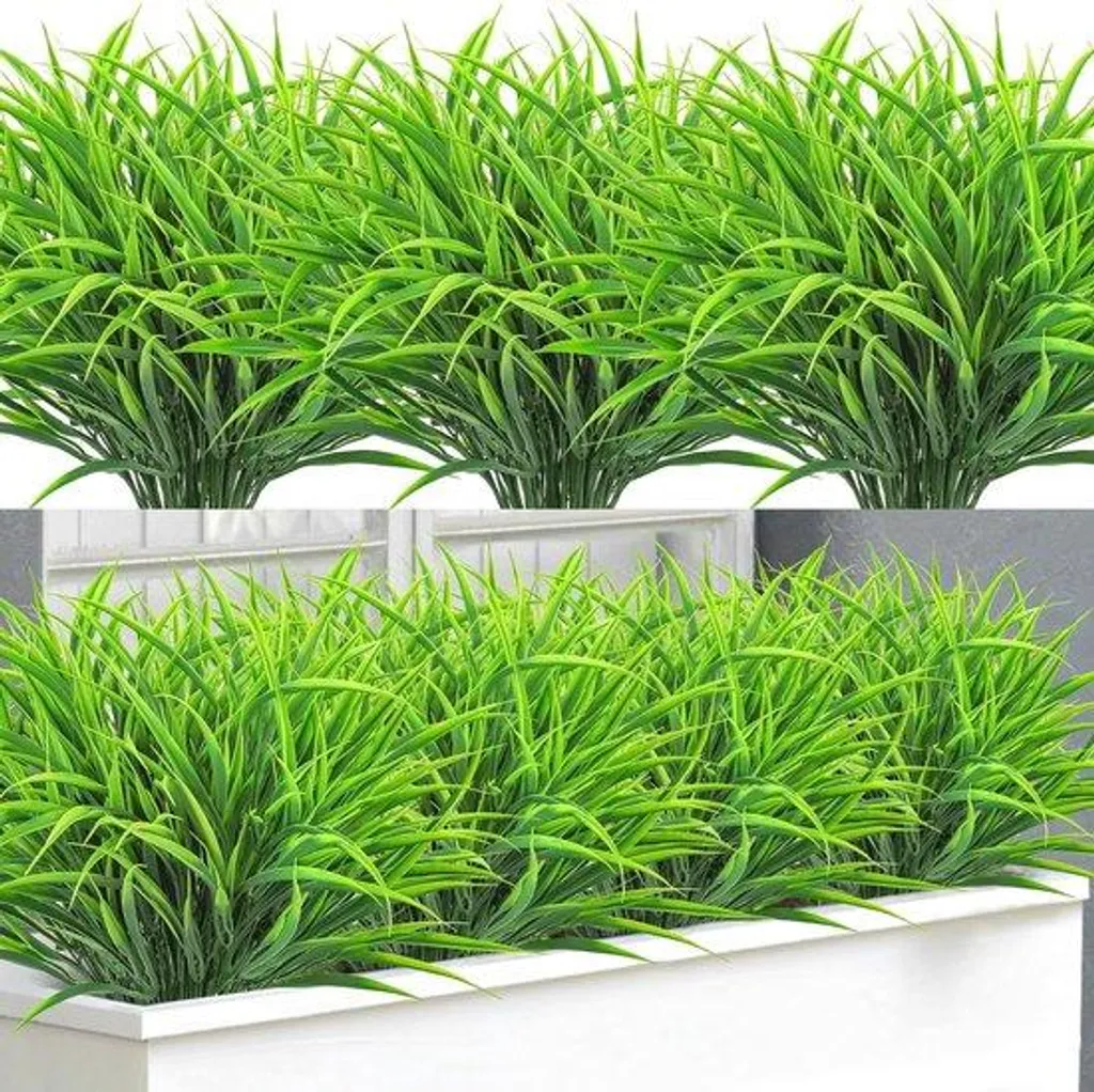 Gazon synthétique 40 cm résistant aux intempéries aspect naturel vert