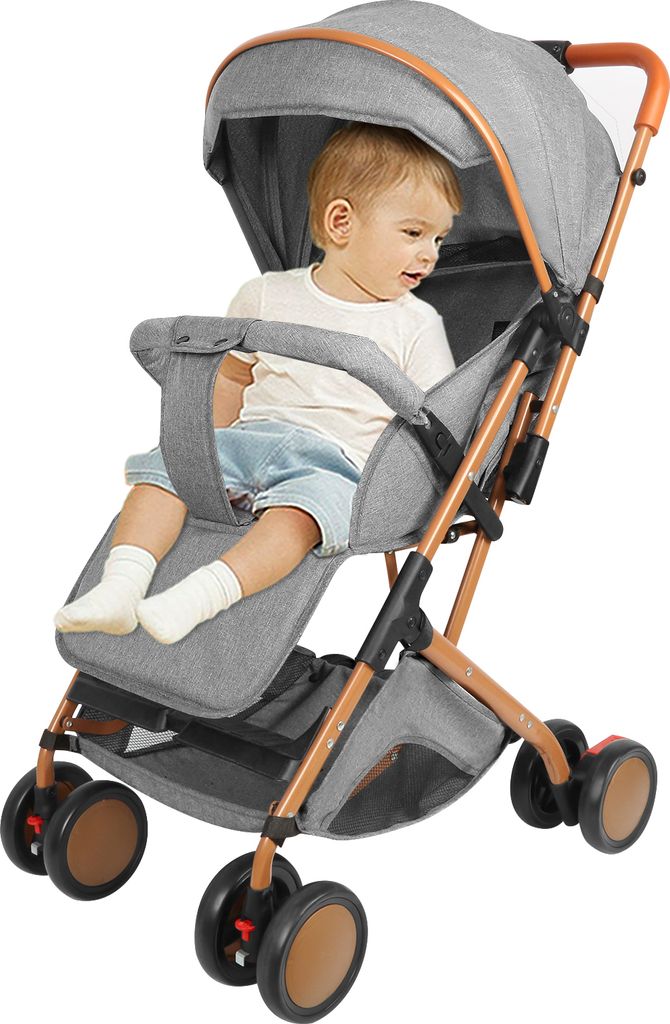 2 in1 Buggy Kinderwagen Kinderbuggy Klein Zusammenklappbar, Produktbild 4