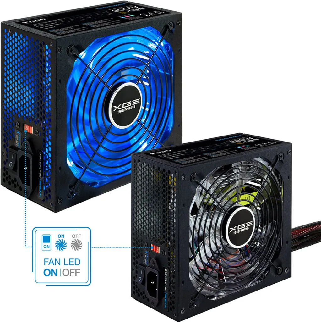 Alimentation 800W Haute Performance APFC V2.31 pour PC Fixe Gaming - 9