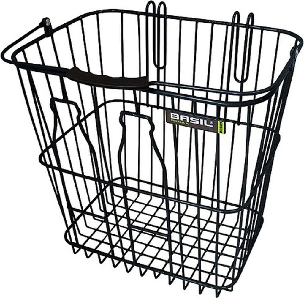 Basil Fahrradkorb Bottle Basket schwarz 35x29x34 cm. Produktbild 
