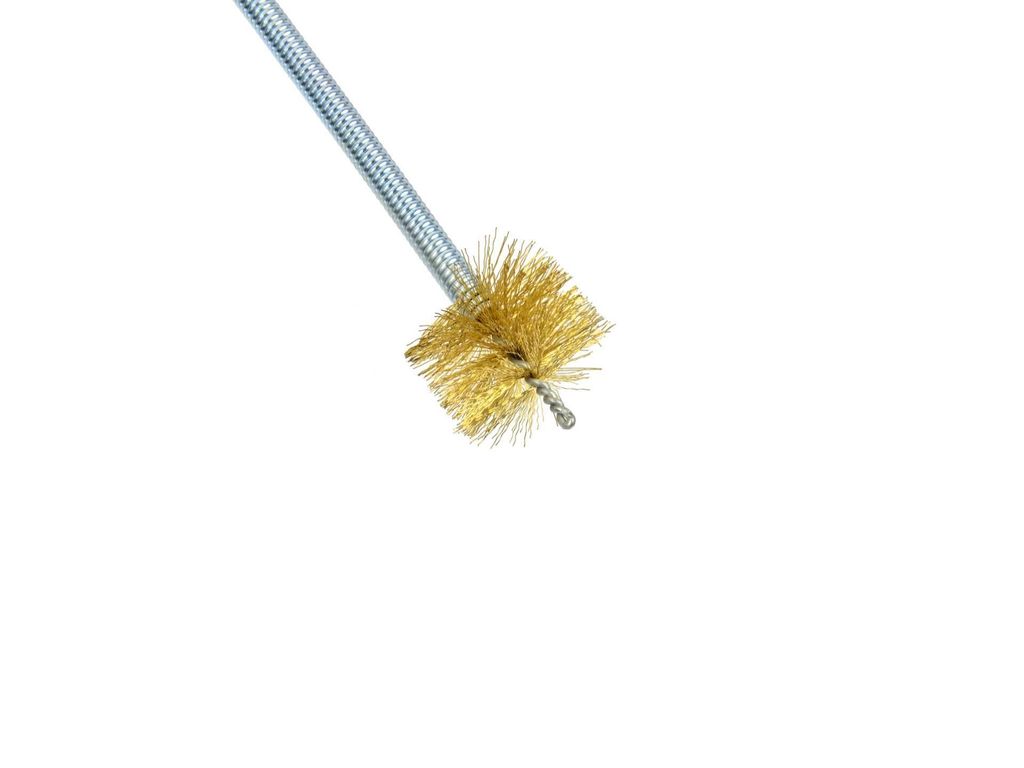 TrAdE Shop Traesio - Spazzola Per Scarico Lavandino Strumento Pulizia Flessibile Tubi Bagno Cucina 45cm 82288752
