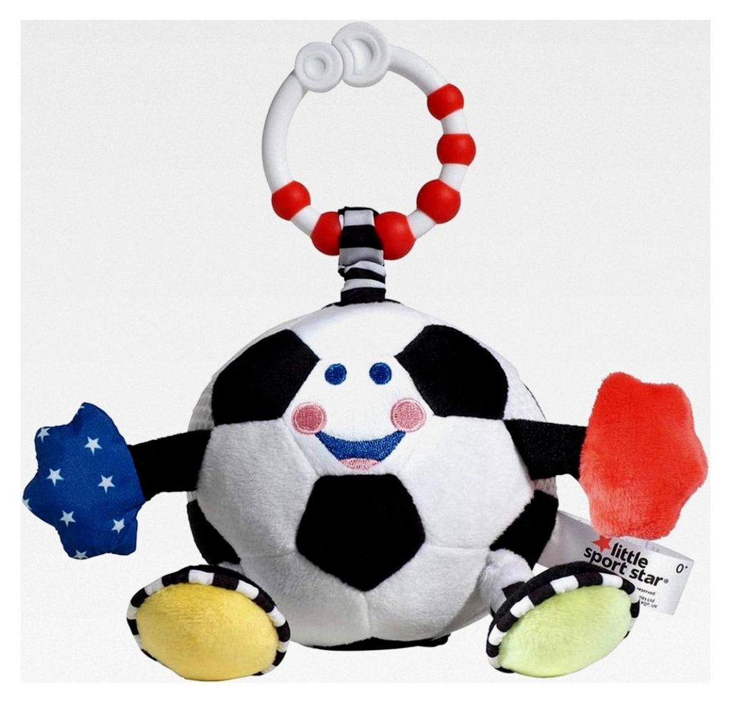 Fußball-Baby | Fußballspielzeug | Sensorisches und Entwicklungsspielzeug | Ball für Baby oder Kleinkind