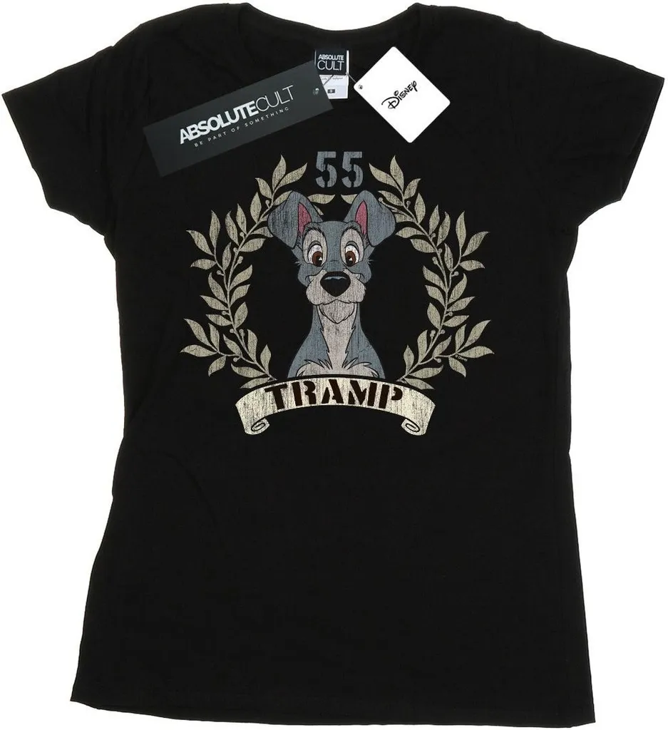 T-shirt Disney Femme XXL Noir : Confort et Style Tramp Since 1955