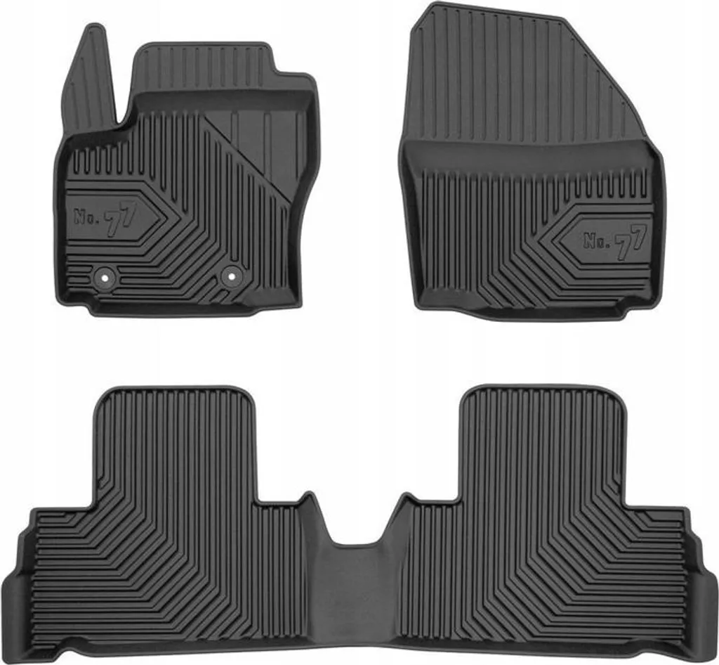 Tappetini Auto in Gomma Ford S-Max Mk1 2006-14 - Robusti e Inodore