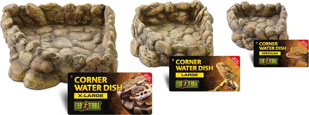 Exo Terra Eck Wassernapf, Größe: XL