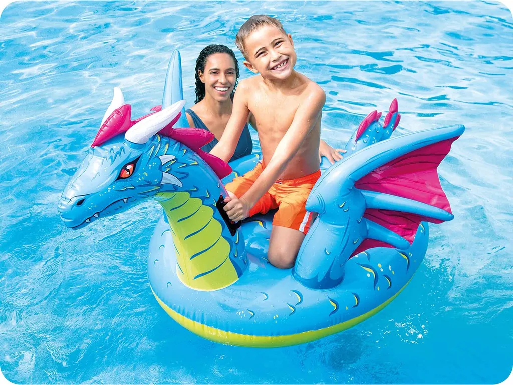 Dragon Gonflable Intex 57563 avec Poignées - Vinyle Robuste et Stable - 5