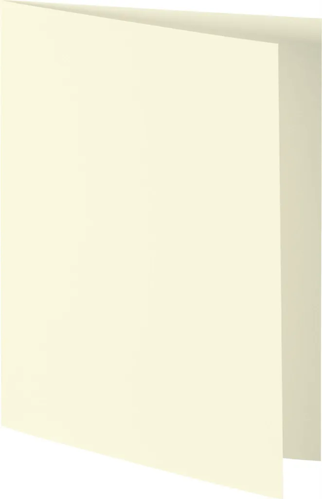 Carte Double A5 Ivoire Heyda : Support Rigide pour Impression Pro