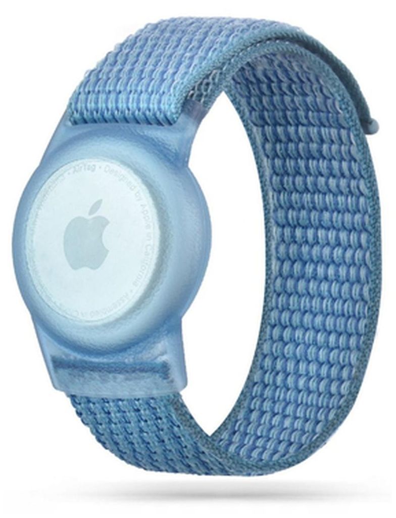 Tech-Protect Nylon Für Kinder Apple Airtag Blau Produktbild 