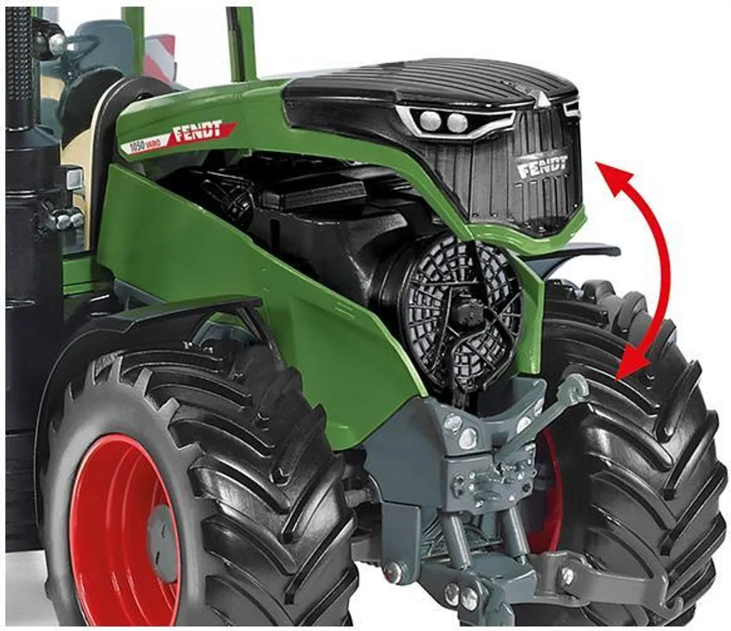 Wiking Fendt 1050 Vario – Miniature Agricole 1/32 – Tracteur Haut De Gamme Avec Pièces Mobiles – Idéal Pour Collectionneurs