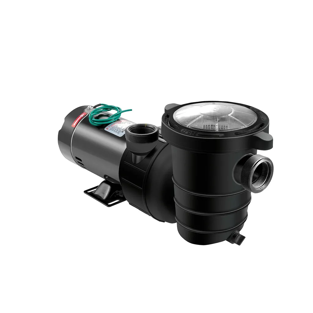 Pompe de piscine noire HCP750 à haut débit avec protection thermique