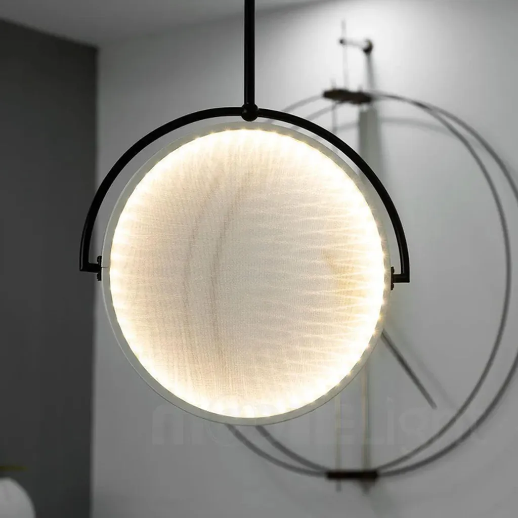 Suspension LED pour Table à Manger Toolight APP1426-C 35cm Noire Chic - 7