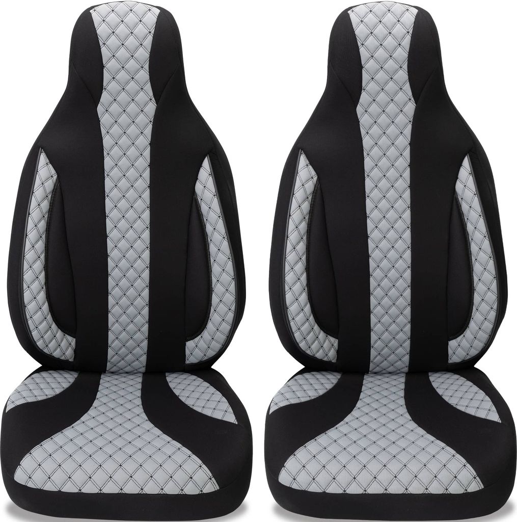 Land Rover Range Rover Sport 1 Bj 2005-13 kompatible Schonbezüge in Schwarz/Grau PL401