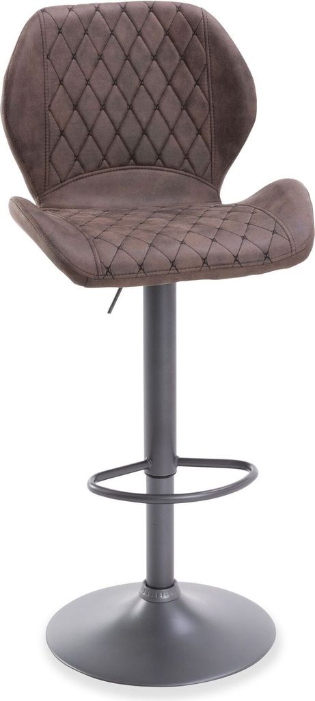 HELA Barhocker ANNA II BHT 42x83x51 cm braun Barstuhl Produktbild 