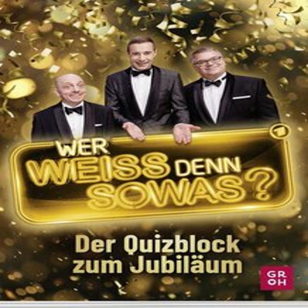Wer weiß denn sowas? Quizspiel für Erwachsene – Quiz-Block mit 80 Fragen