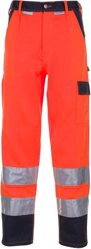 Größe 25 Herren Planam Warnschutz Bundhose 2-farbig orange marine Modell 2016