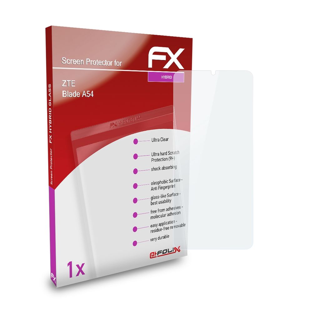 AtFoliX FX Hybrid-Glass Panzerfolie Für Pentax Optio WG-3 / WG-3 GPS – 9H Härte, Kratzfester Displayschutz