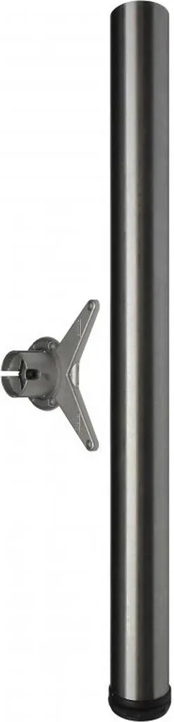 Gamba Regolabile Logo 110cm per Tavolo Alto | Acciaio Inox 150kg