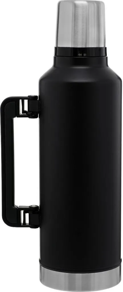 Stanley Legendary Classic Thermos Noir Mat 2,3L - Bouteille Isotherme