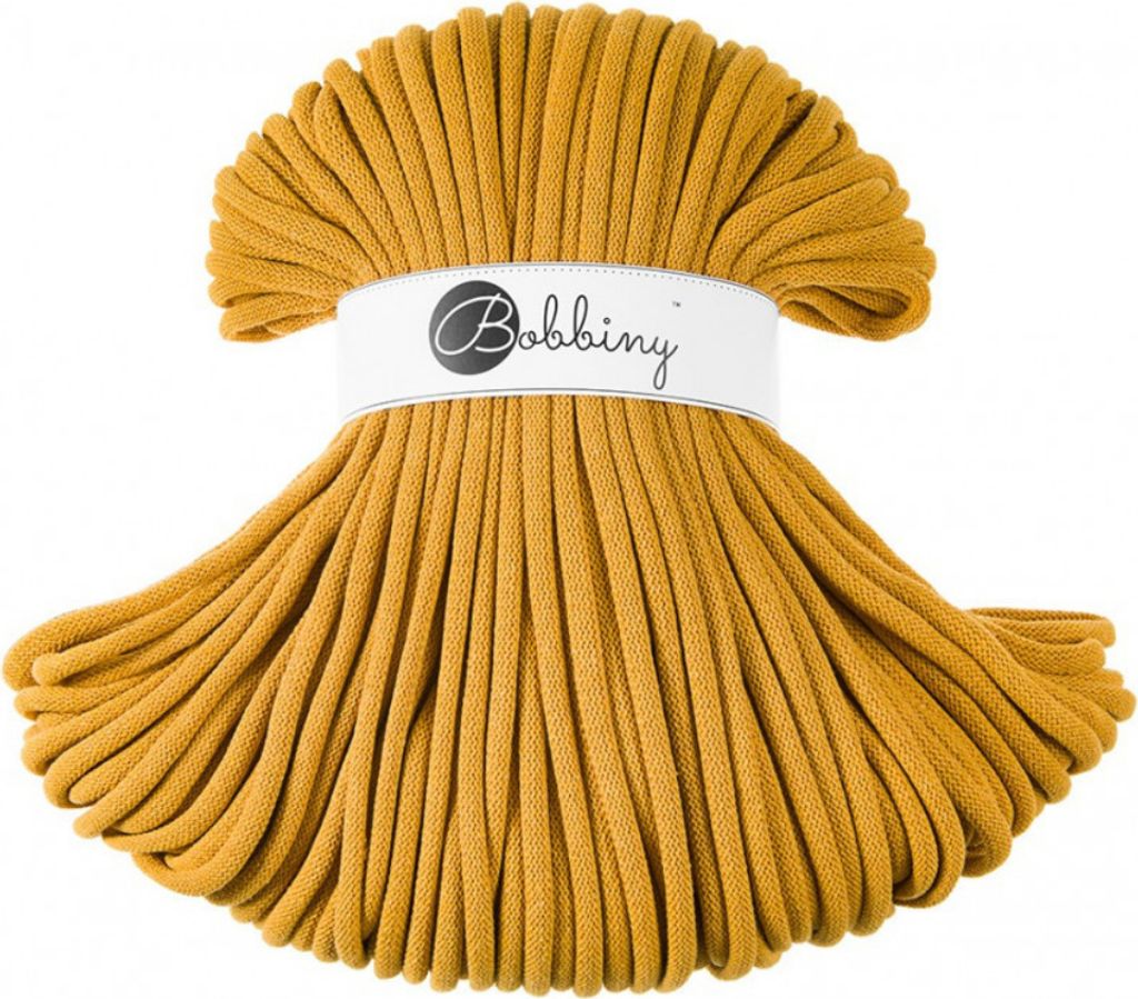 Bobbiny Jumbo 9 mm 100 m Mustard Schnur