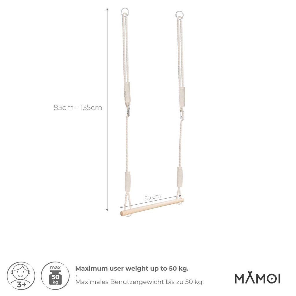 MAMOI® Turnringe für Kinder Indoor & Outdoor