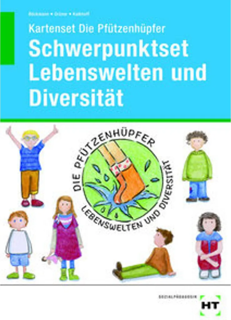 Die Pfützenhüpfer Set de Cartes avec eBook : Diversité et Inclusion