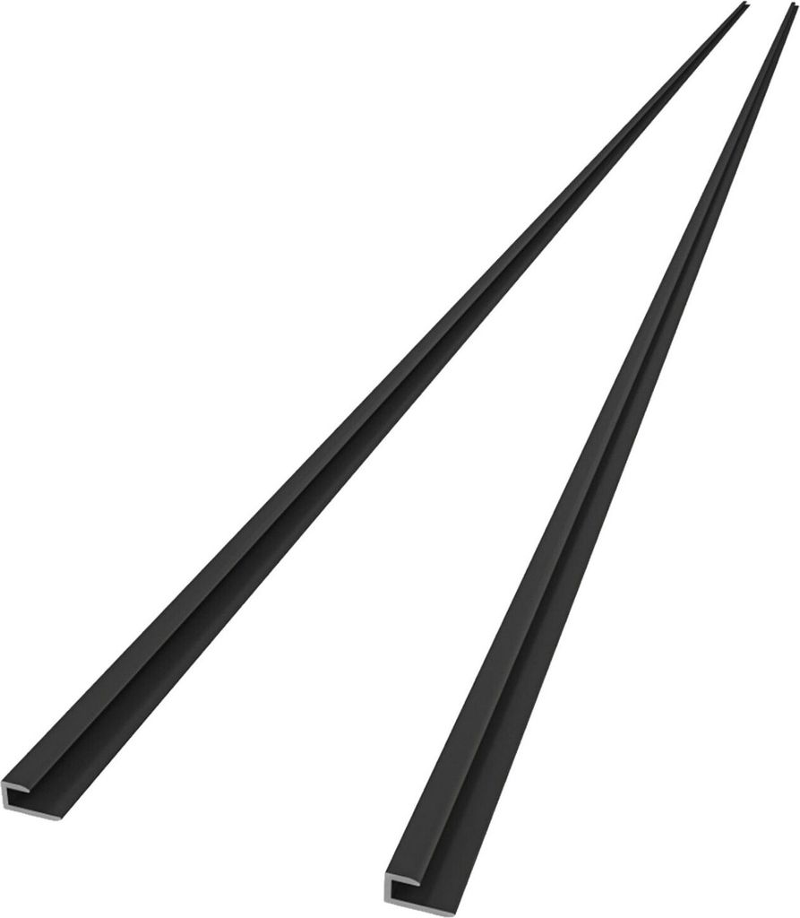 210cm Kantenprofil Aluminium Profil für 3mm Produktbild 