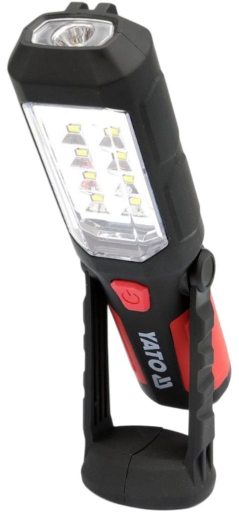Yato YT-08513, LED, 9 Glühbirne(n), IP20, Schwarz, Tragbare Produktbild 