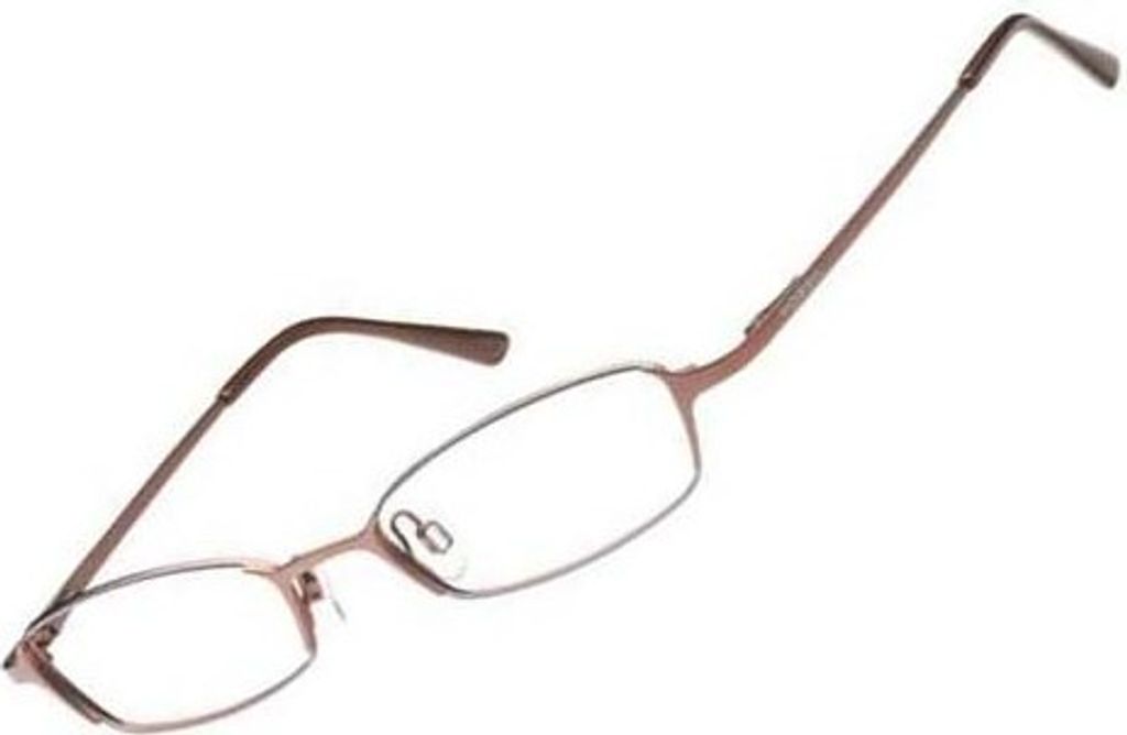 Fossil Korrektionsfassung Brille Metall Grau Braun 47/17/135 - OF1113200