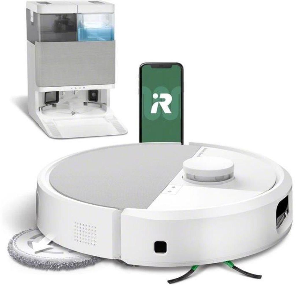 iRobot Roomba Plus 505 Combo Robot + AutoWash Dock Bianco Immagine del prodotto 