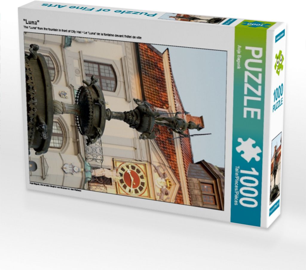 Calvendo "Luna" 1000 Teile Puzzle hoch 480x640mm, Bagunk Anja; 7350763