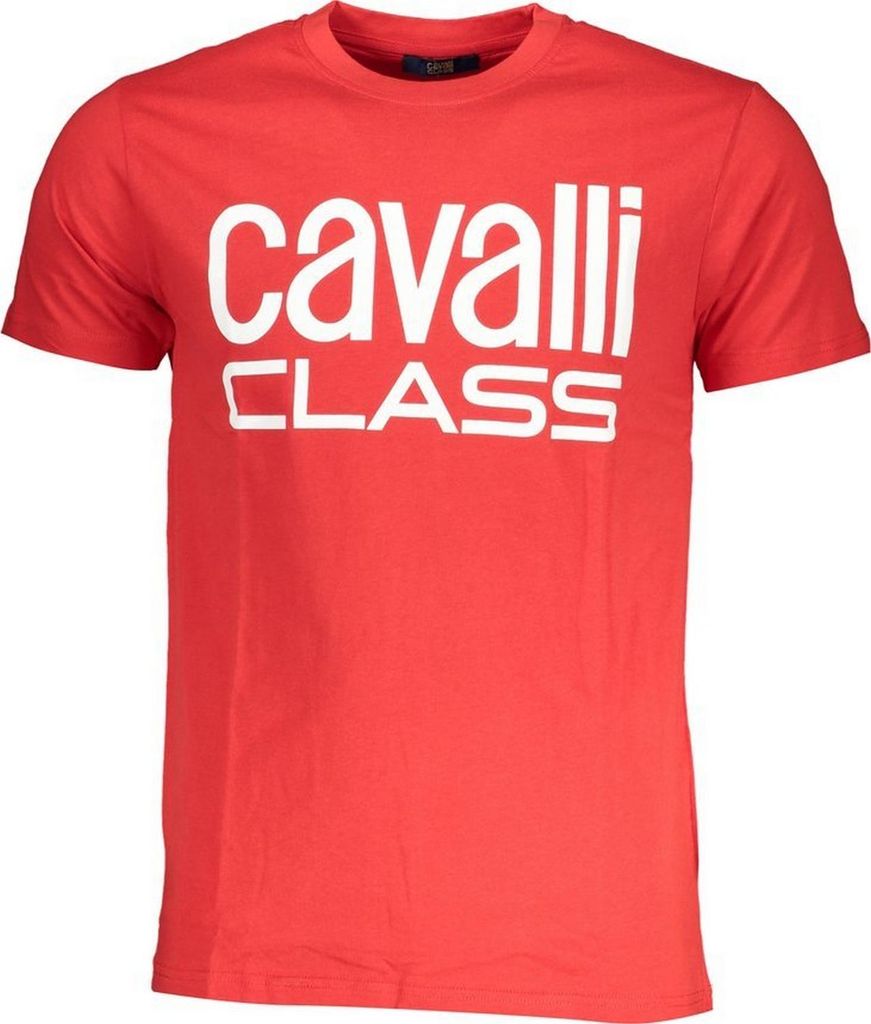 Cavalli Class - T-Shirt für Herren, Logo SY920 (XL) (Rot)