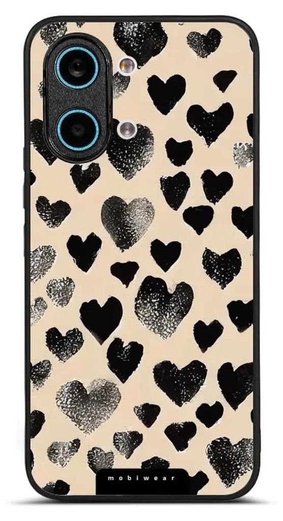 Handyhülle für Xiaomi POCO X8 Pro Max, Mobiwear Glossy Case, Beige Liebe