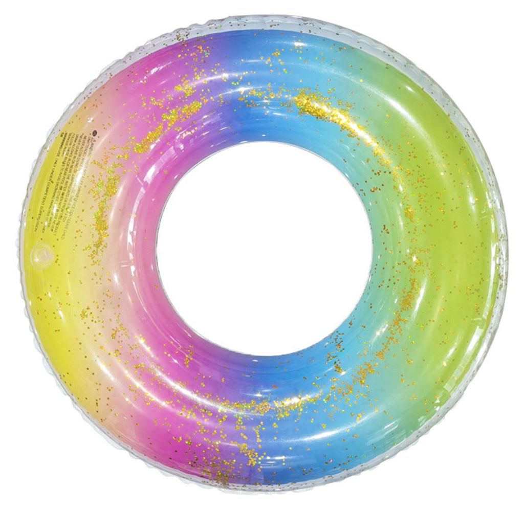 Schwimmring für Kinder und Erwachsene, aufblasbar, auslaufsicher, aus verdicktem PVC, ideal für Sommer, Schwimmbad, Strand und Partys.